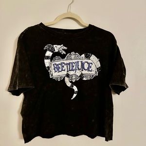 Beetlejuice Crop Tee (M)